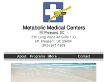 Tablet Screenshot of goingmetabolic.com